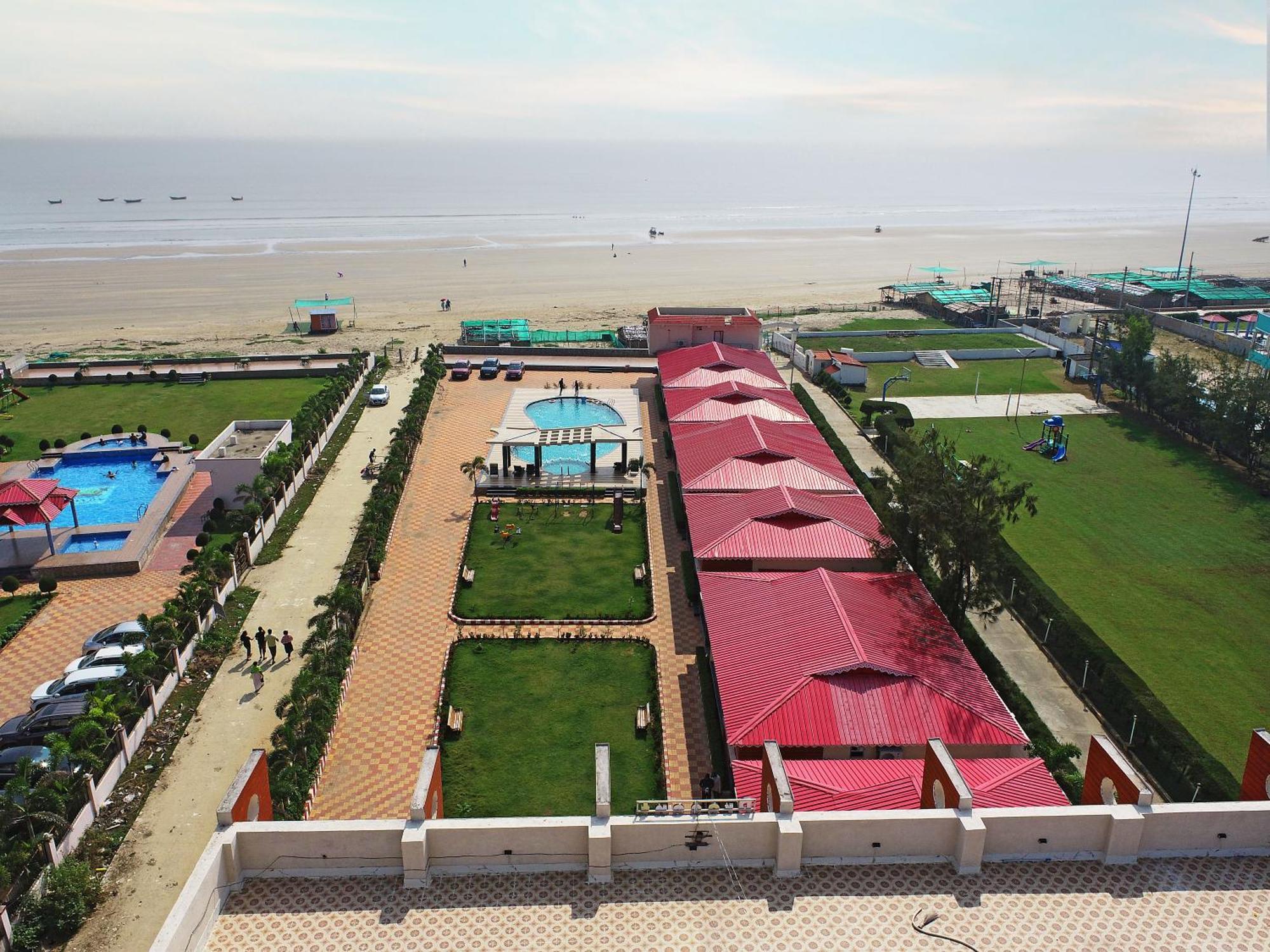 Prasant On Beach Resort !! Lift - Wifi -Restaurant-Parking Facilities-Newly Decorated Room !! Mandarmani Eksteriør bilde